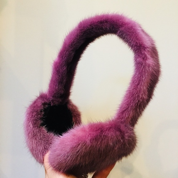 NEW! 100% REAL MINK FUR Earmuffs - Picture 6 of 8